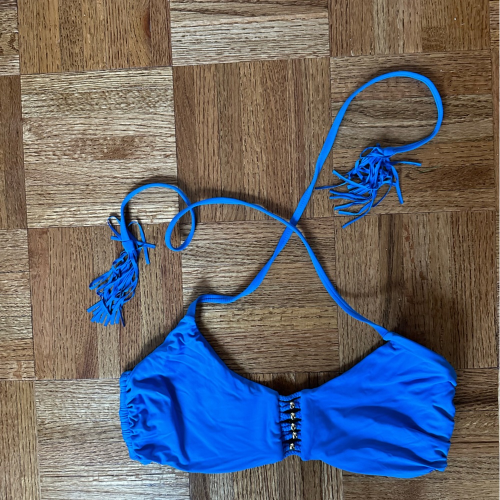 PillyQ | Braided Zen Bikini | Bright Blue | size M